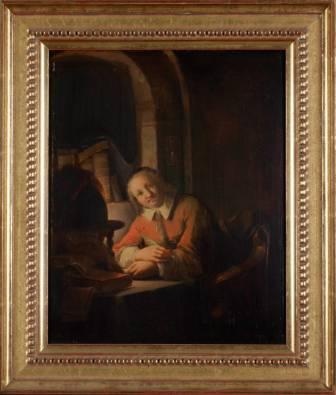 Johann Georg Trautmann, Im Studierzimmer