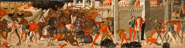 Unknown, Battle Before a Walled City