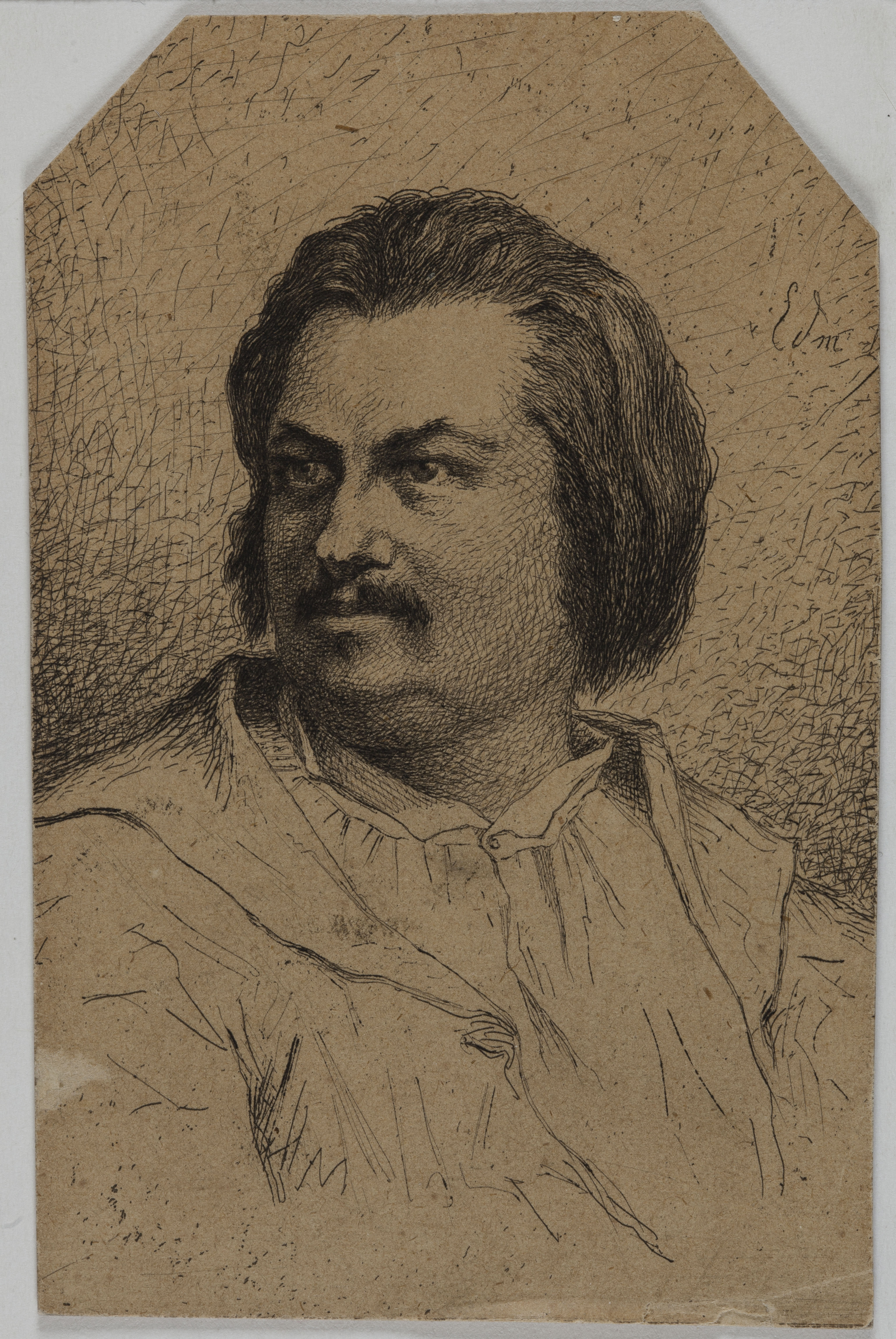 Anonyme, Portrait d'Honoré de Balzac (1799-1850), (romancier)