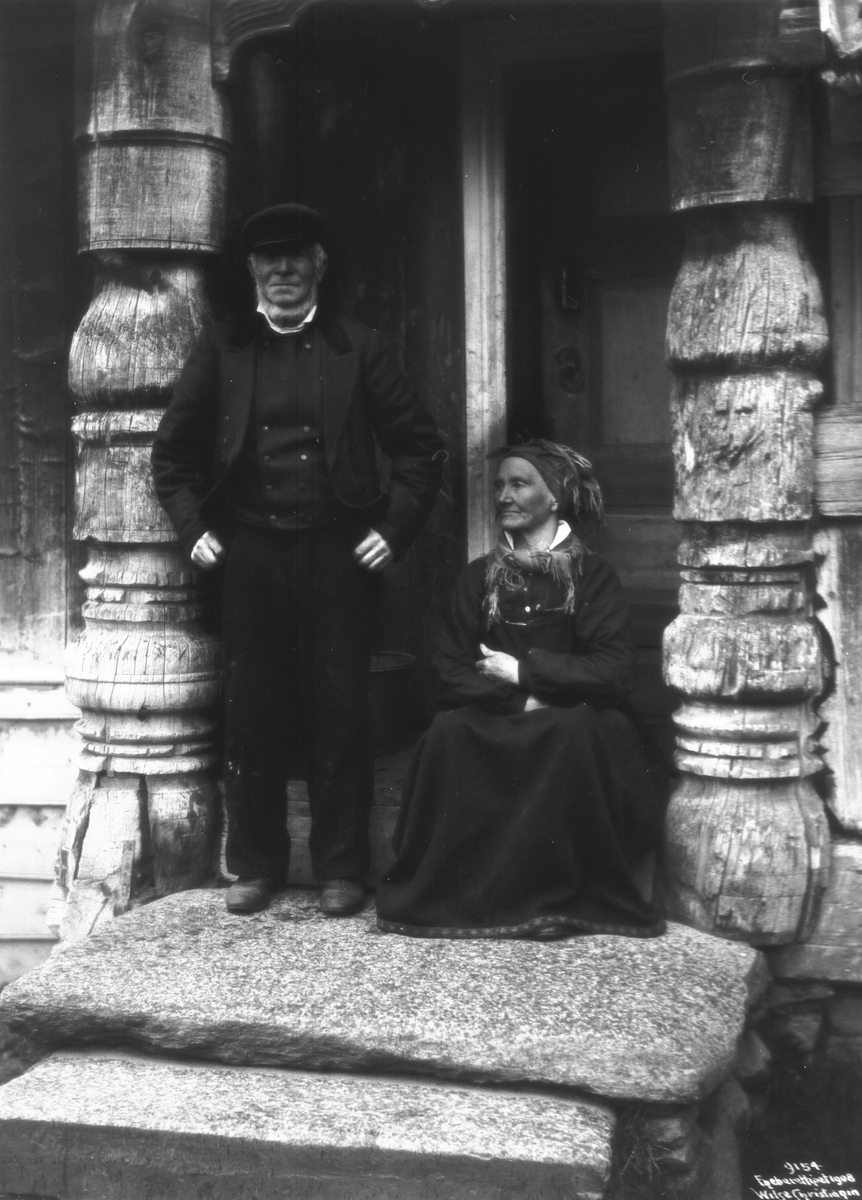 Anders Beer Wilse, Prot: Hallingdal Bondepar Ole S. Sundre - Aal 1908