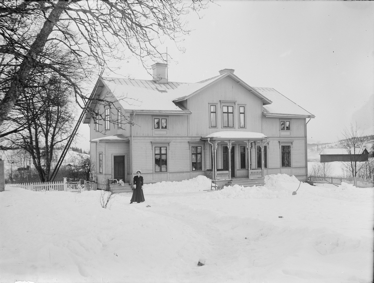 Josef Ärnström, Timrå prästgård, Timrå socken, Medelpad 1910