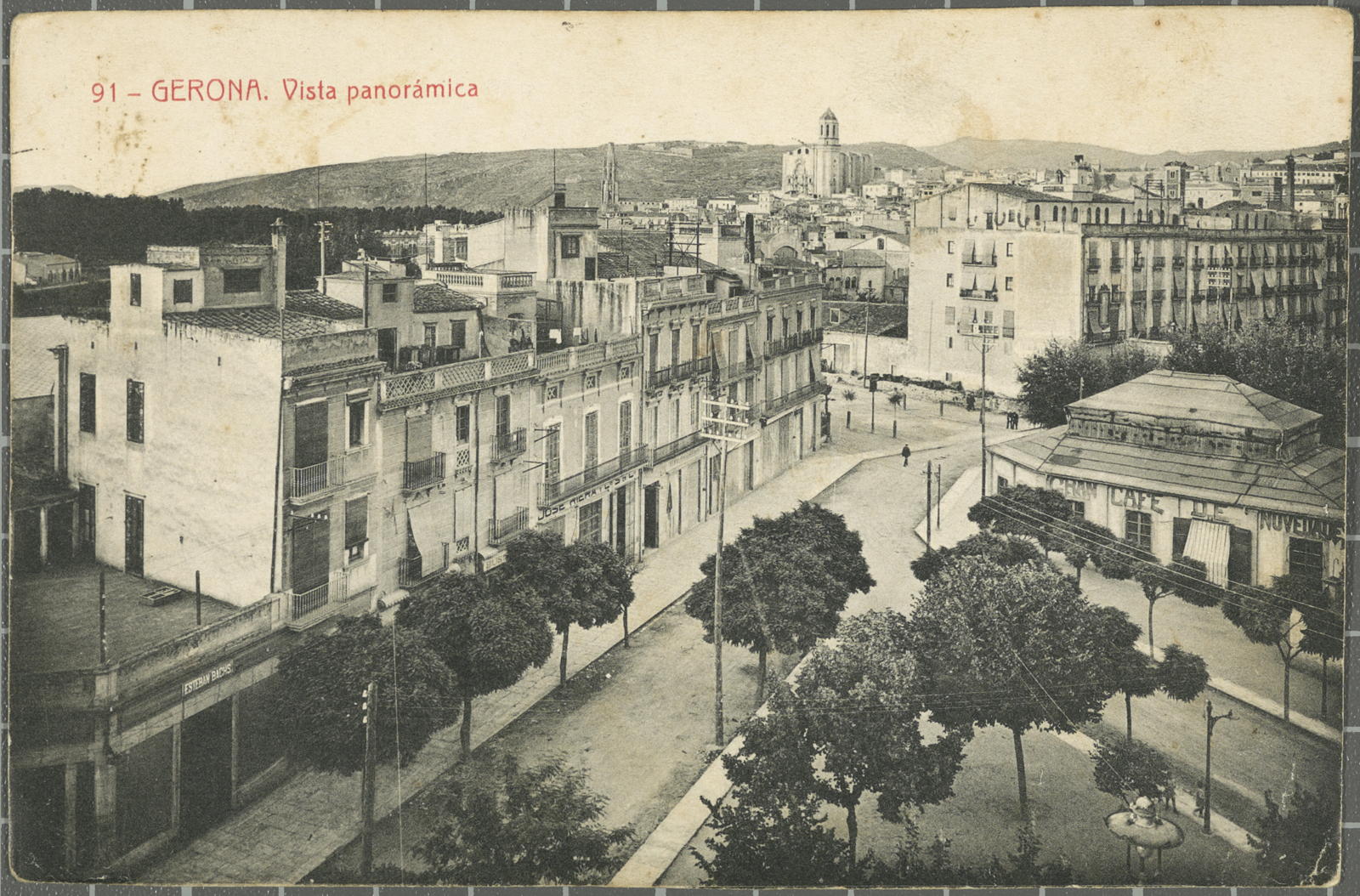 Desconegut, 91-Gerona. Panoramic view