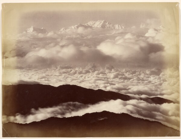 Samuel Bourne, Sunrise on Kimchimjimja.