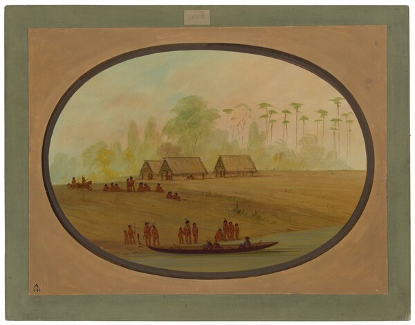 George Catlin, Painting the Lengua Chief