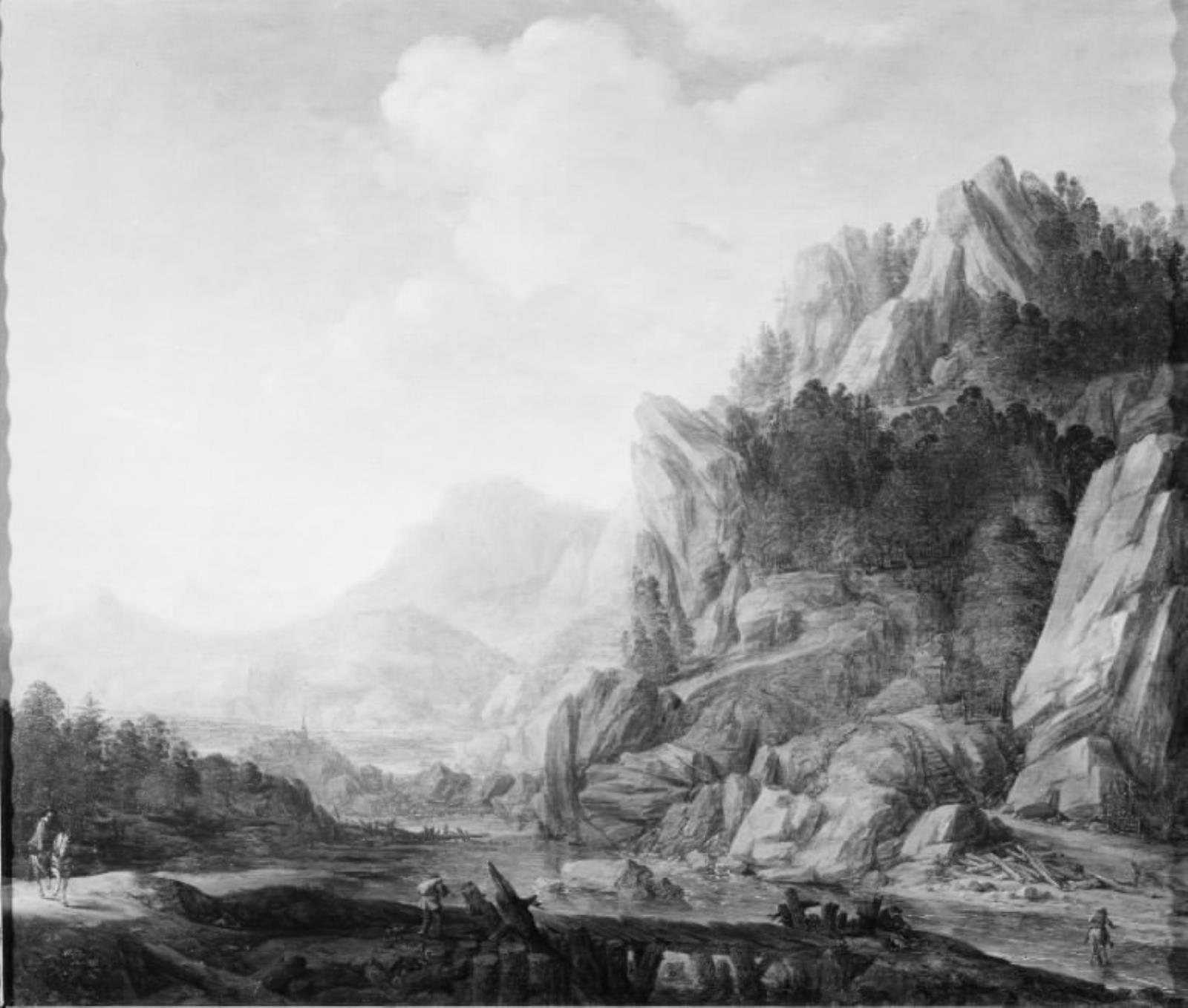Herman Saftleven, Flodlandskab