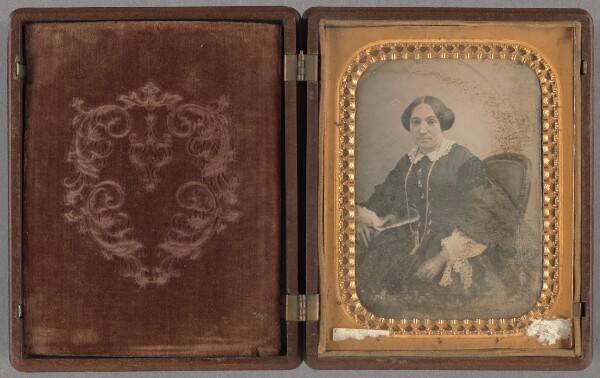 Unknown, [Portrait of an Seated Woman Wearing a Long Necklace]