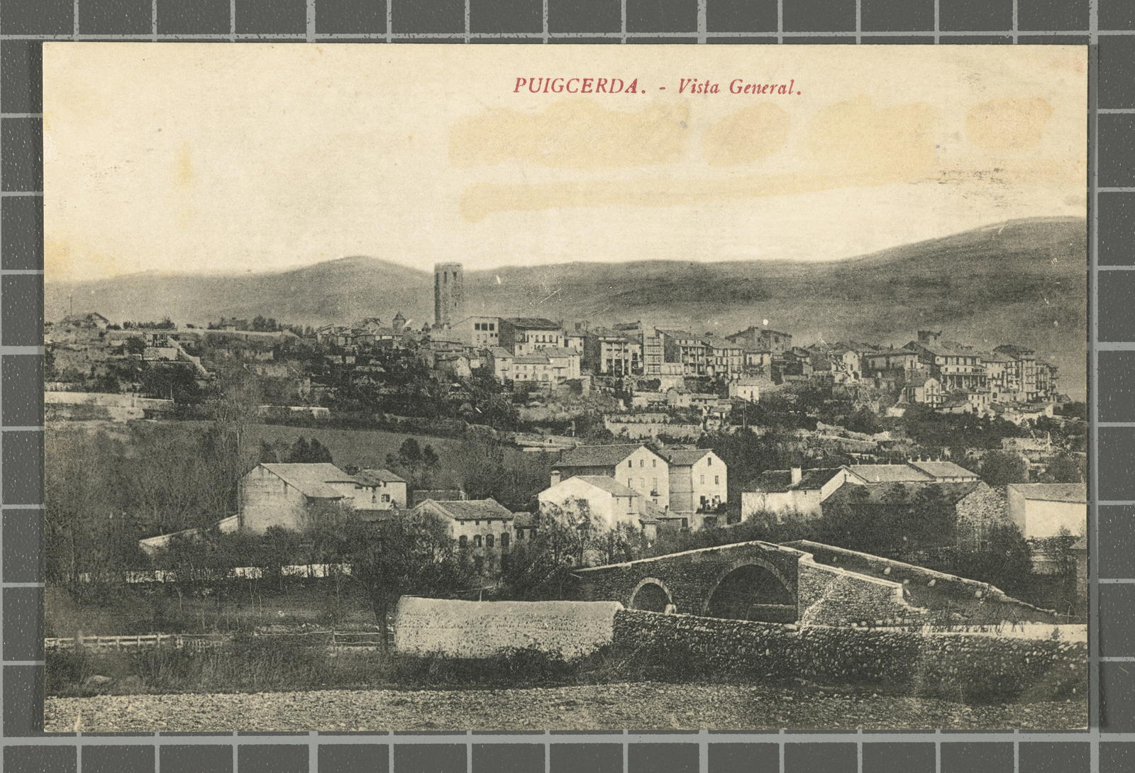 Desconegut, Puigcerda.- Vista general