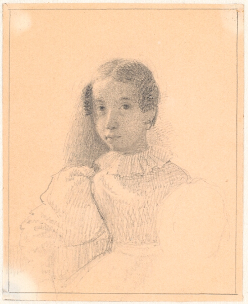 Wilhelm Marstrand, Portræt af Adelaide Emilie Waagepetersen