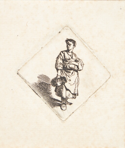 Cornelis Pietersz Bega, Stående kvinde med en kande