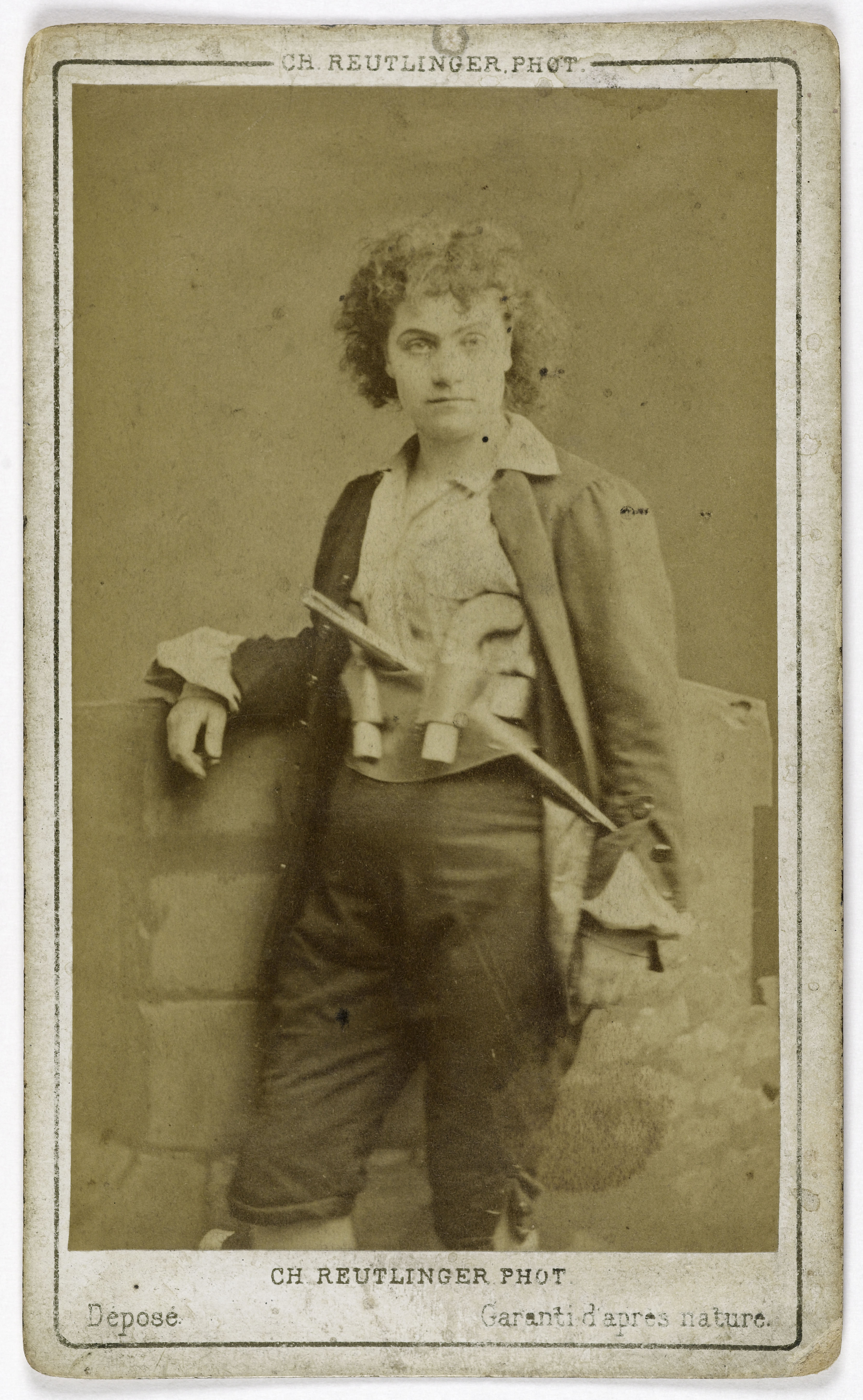 Charles Reutlinger, Portrait d'Antoinette (Joséphine ou Anna) Dorlia (actrice)