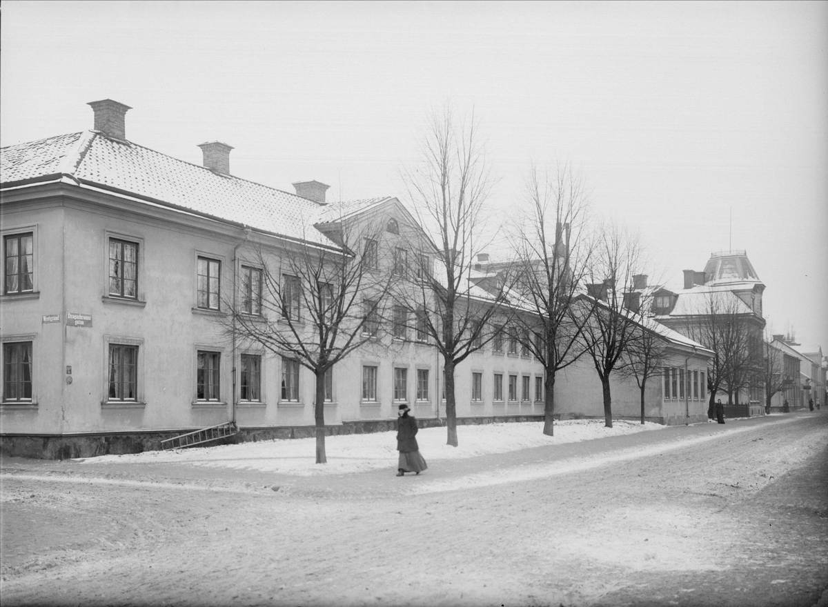 Alfred Dahlgren, Dragarbrunnsgatan - Vretböden, Kungbed, Uppsala 1901 - 1902