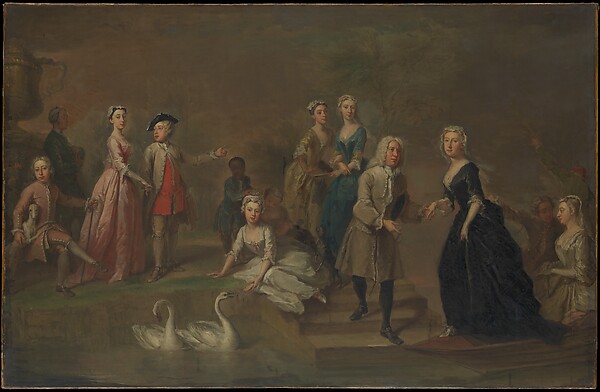 Bartholomew Dandridge, Uvedale Tomkyns Price (1685–1764) and Members of His Family