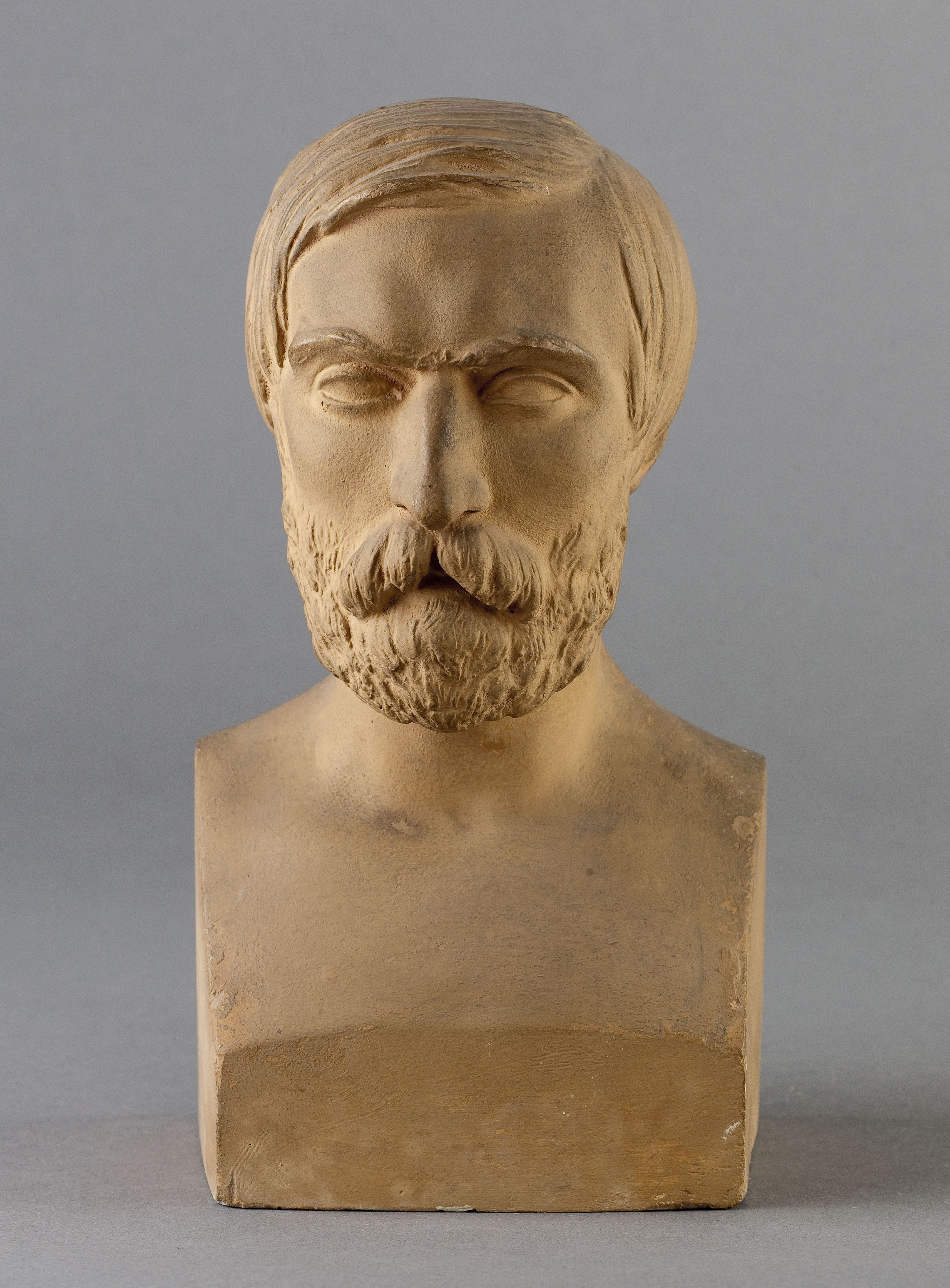Jean Pierre Dantan, Portrait sérieux d' Emile Debez, bassiste