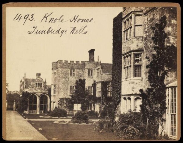 Francis Frith, Knole House.  Tunbridge Wells