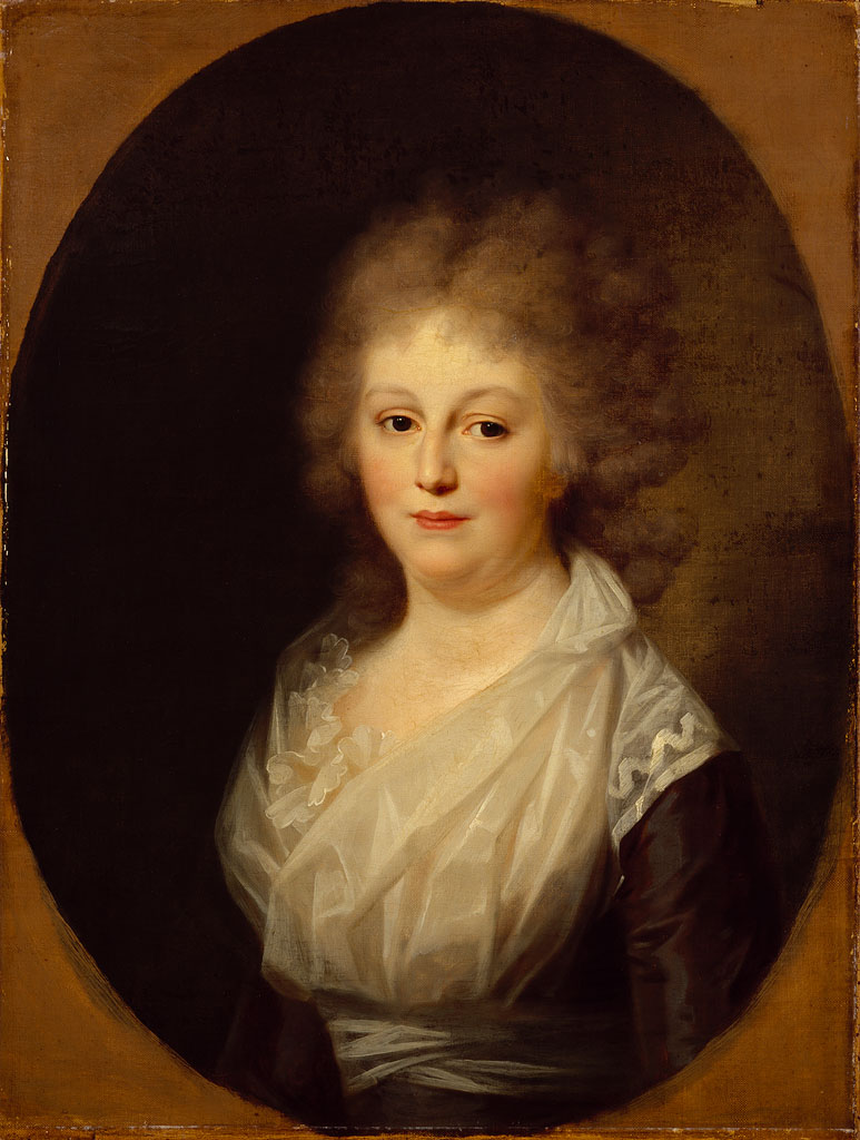 Johann Friedrich August Tischbein, Portrait of Agnes Maria Dedel (1767-1827)