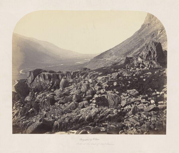 Fenton, Roger, Rocks at the Head of Nant Francon