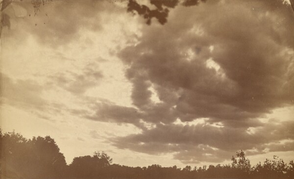 Unknown, [Cloud study]