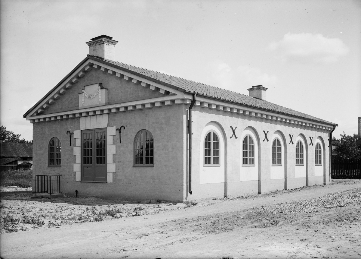 Paul Sandberg, Avloppspumpstation för renhållningsverket, Östra Ågatan 91, Kungsängen, Uppsala cirka 1928
