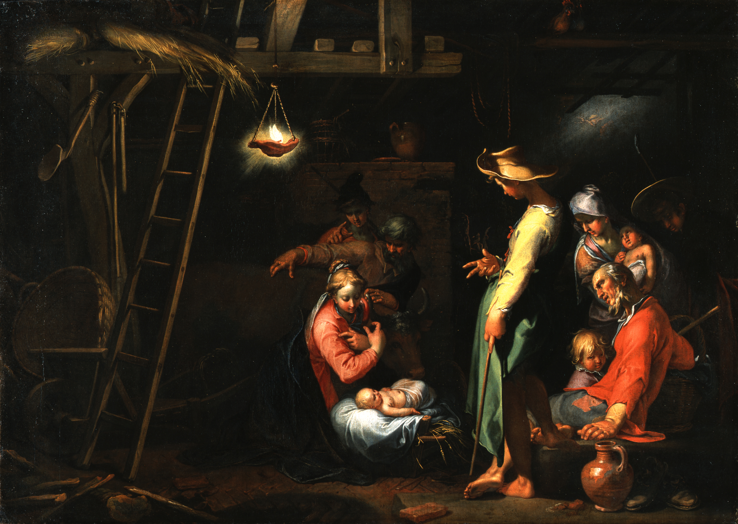 Abraham Bloemaert, The Adoration of the Shepherds