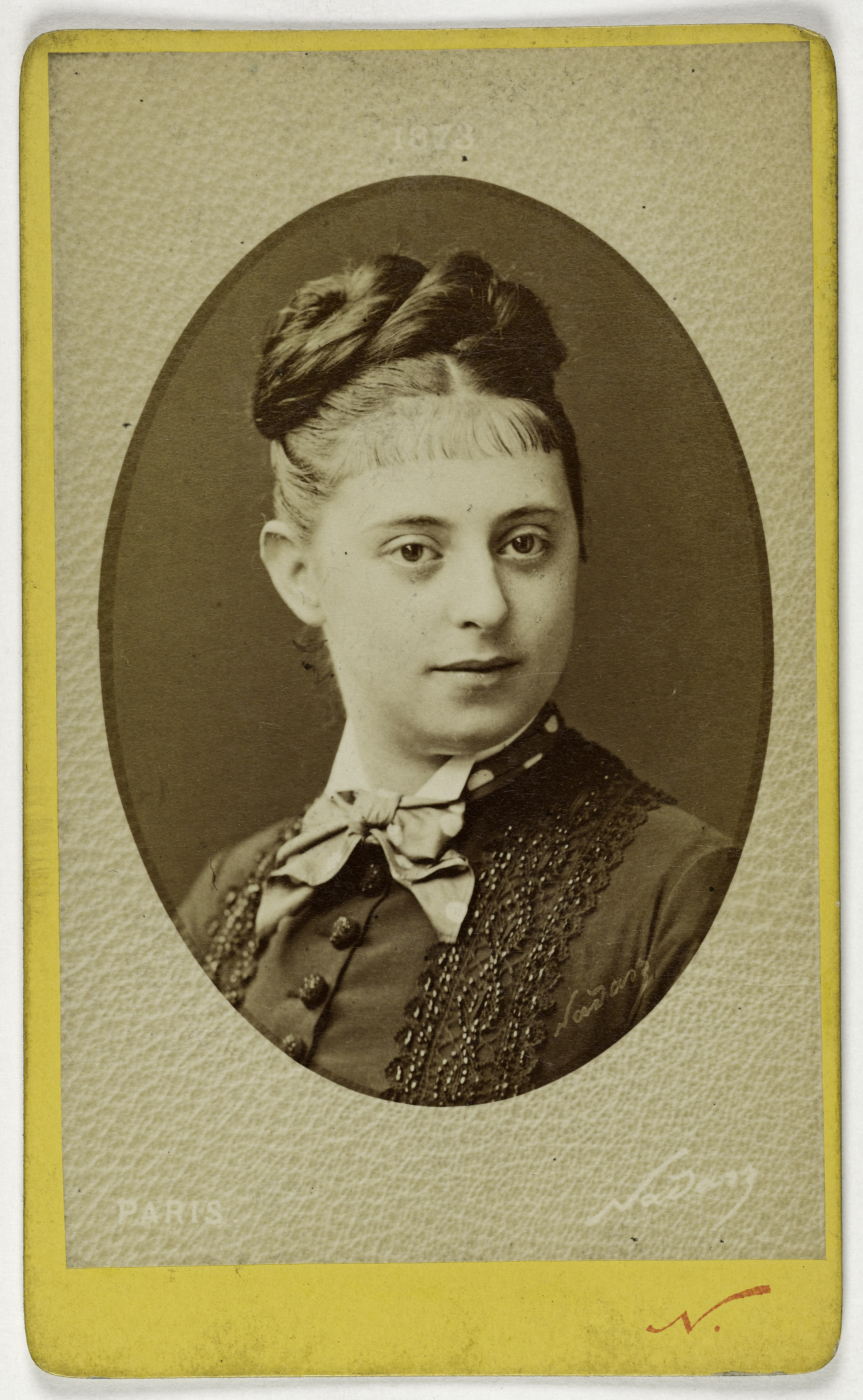 Atelier Nadar, Portrait de Marie Heilbron (épouse de monsieur de la Panouse, 1849-1886, actrice)