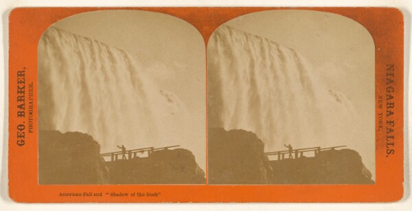 George Barker, American Fall and "Shadow of the Rock"