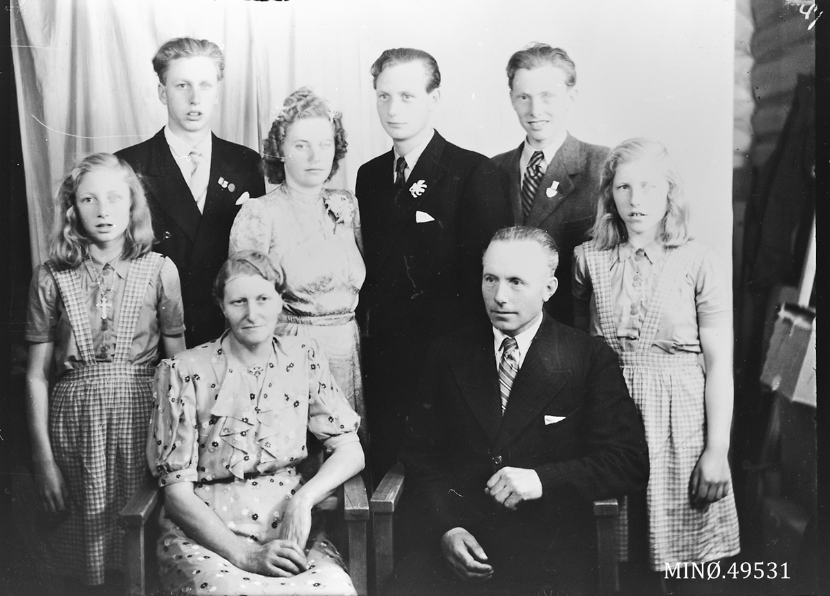 Per K. Lien, Familiebilde.