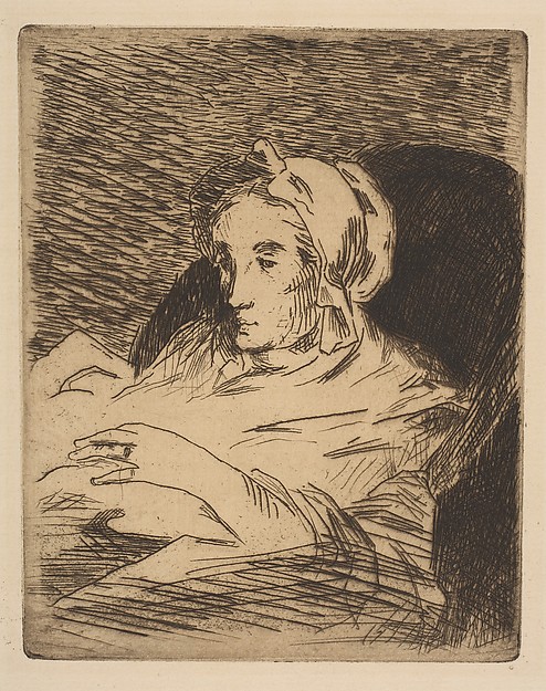 Edouard Manet, The Convalescent (Suzanne Manet)