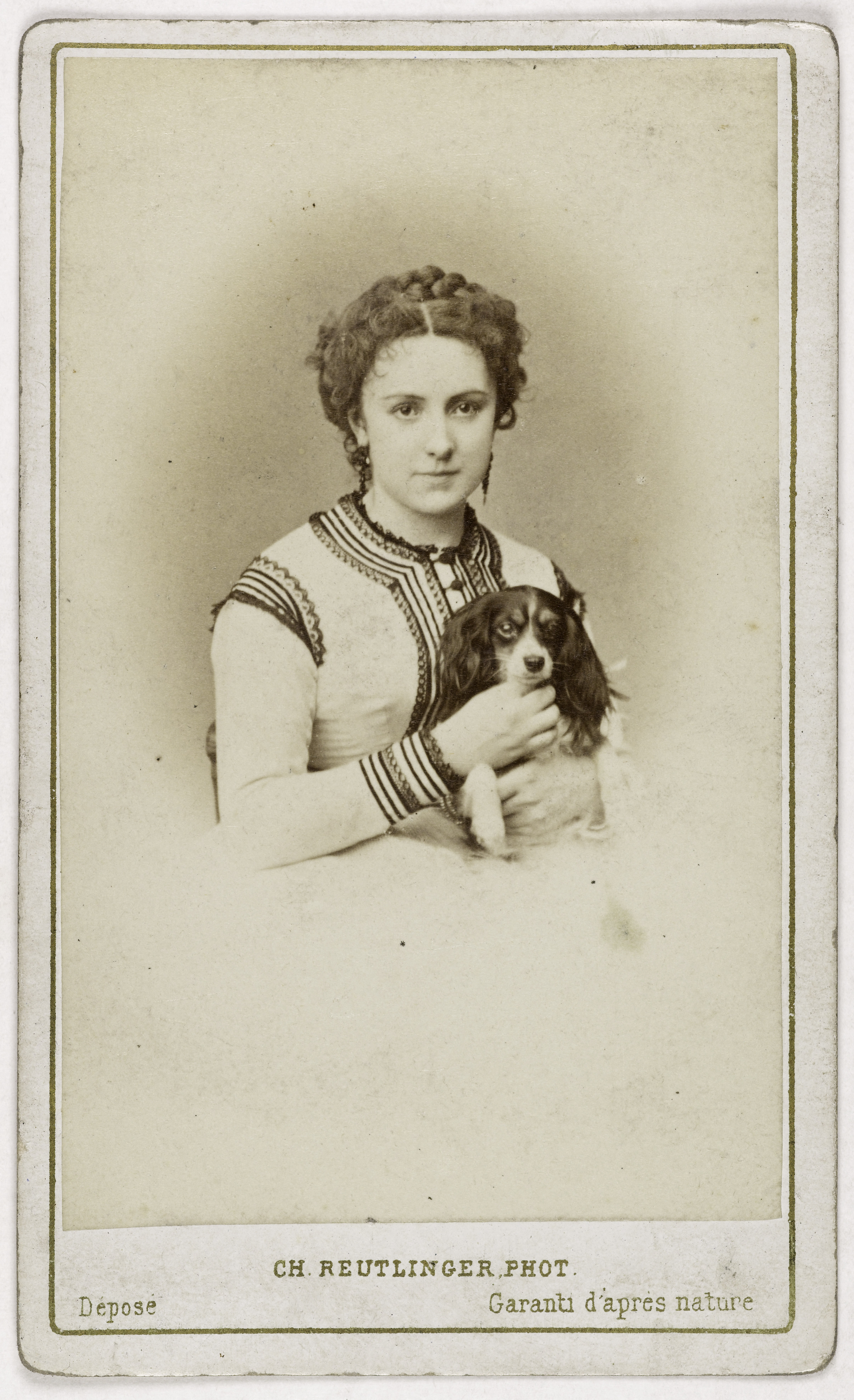 Charles Reutlinger, Portrait de Roze Marie, (Marie Ponsin, épouse de Mr Mapteson, dite), (1846-1926), (chanteuse et actrice)