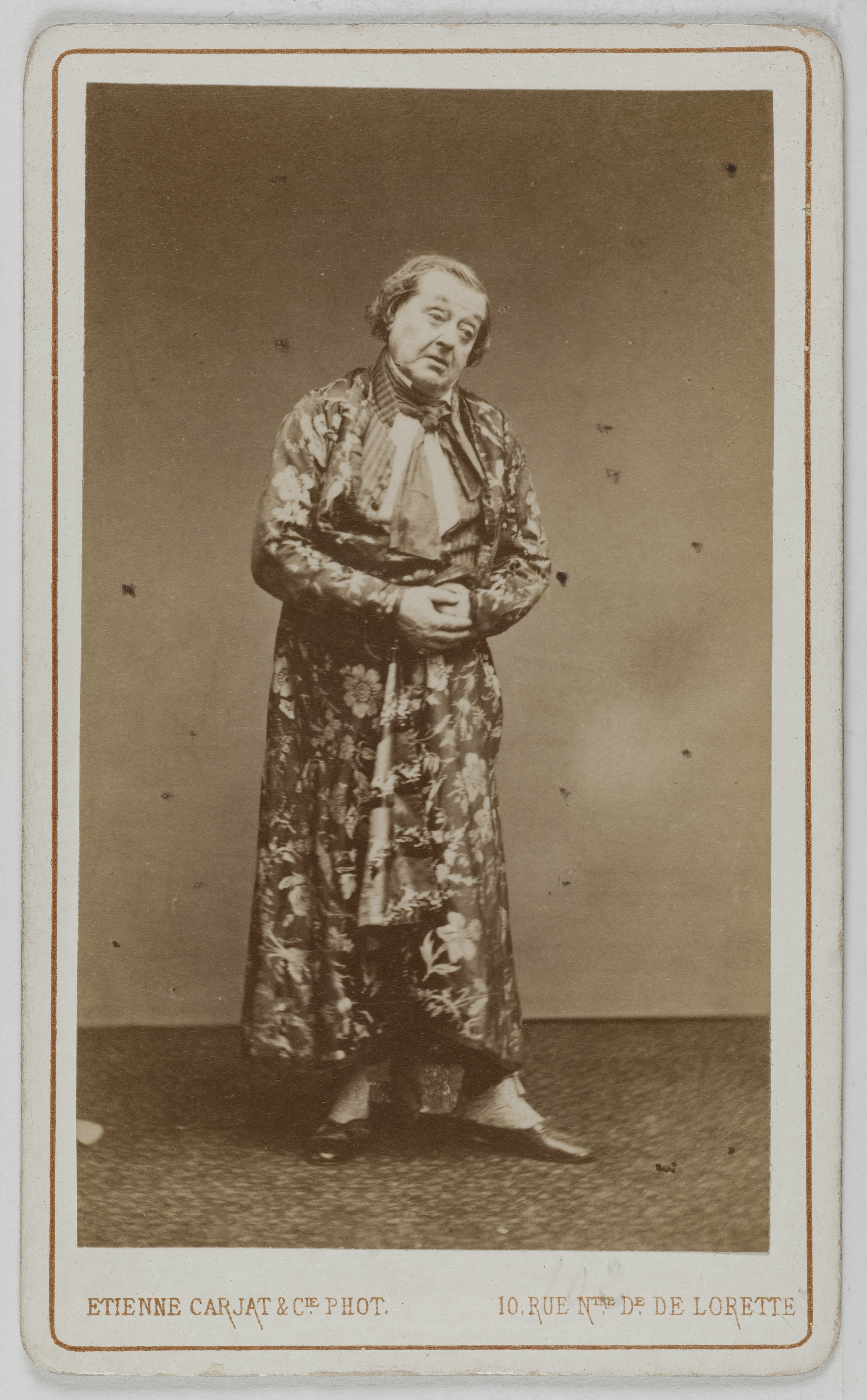 Carjat & Cie, Portrait de Frédérick Lemaître, (Antoine-Louis-Prosper Lemaître, 1800-1876), (acteur)