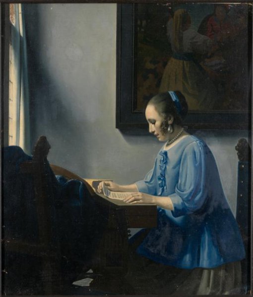 Han van Meegeren, Muzieklezende vrouw