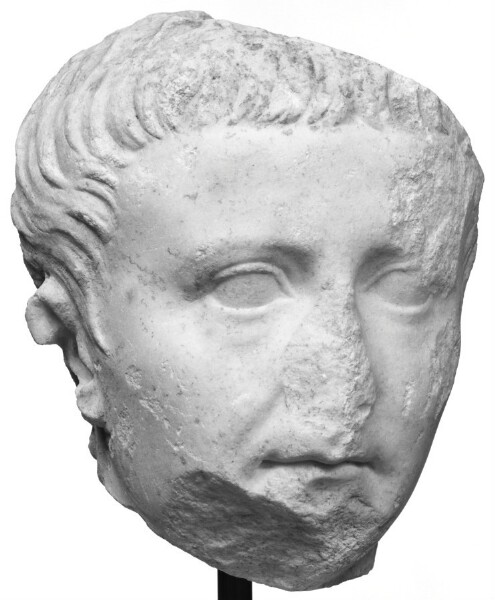 Unknown, Portrait Head of Tiberius