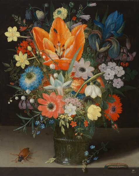 Peter Binoit, Still Life with Iris