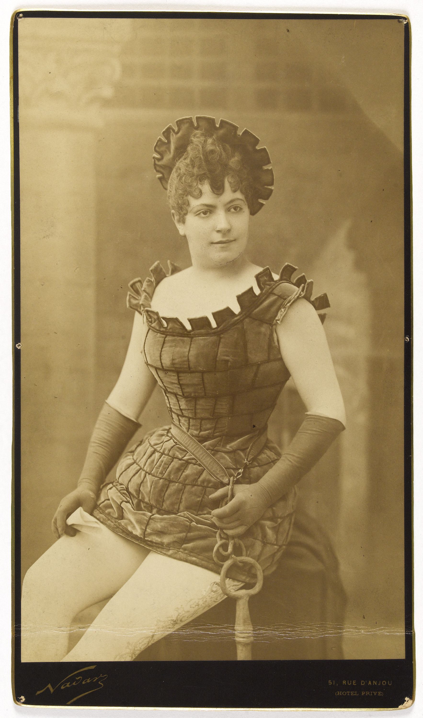 Atelier Nadar, Portrait de Quérette (Marie Blanche Eugénie), actrice