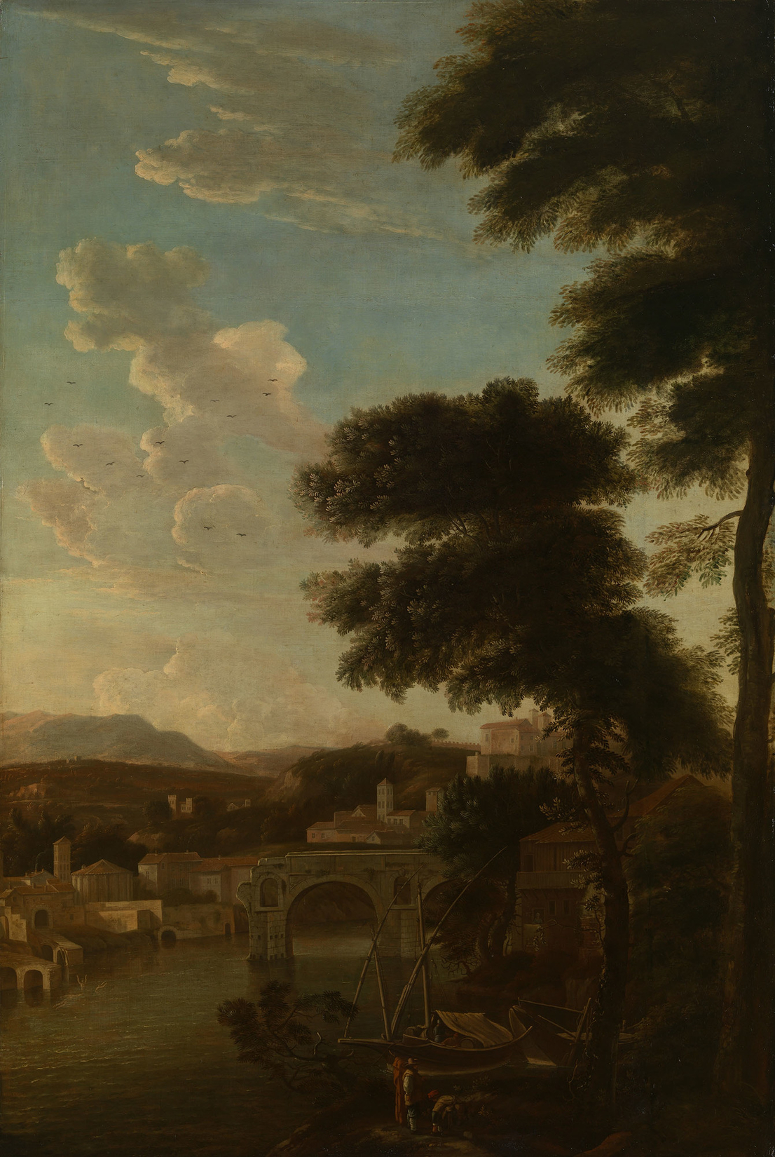 Hendrick Danckerts, A Classical Landscape