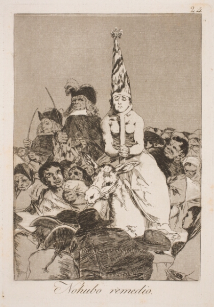 Francisco de Goya, Det nytter ikke