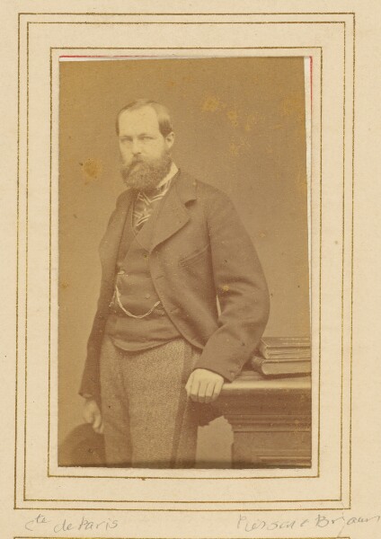 Pierson & Braun Fils, Cte de Paris [Count Louis Philippe Albert d'Orleans, 1838 - 1894]