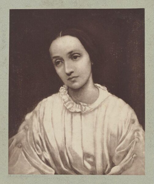 unknown, Julia Margaret Cameron portrait painted by G. F. Watts