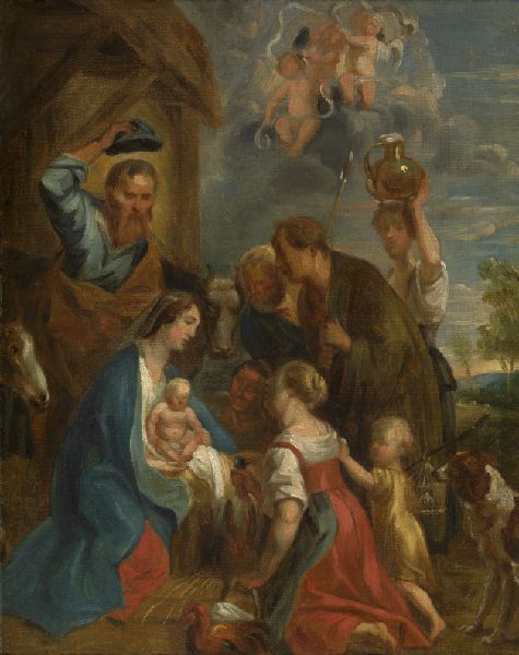 Jacob Jordaens I, The Adoration of the Shepherds