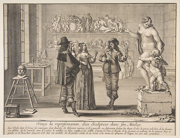 Abraham Bosse, The Sculptor
