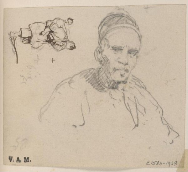 George Chinnery, A Chinese man, and a boatwoman carrying a child