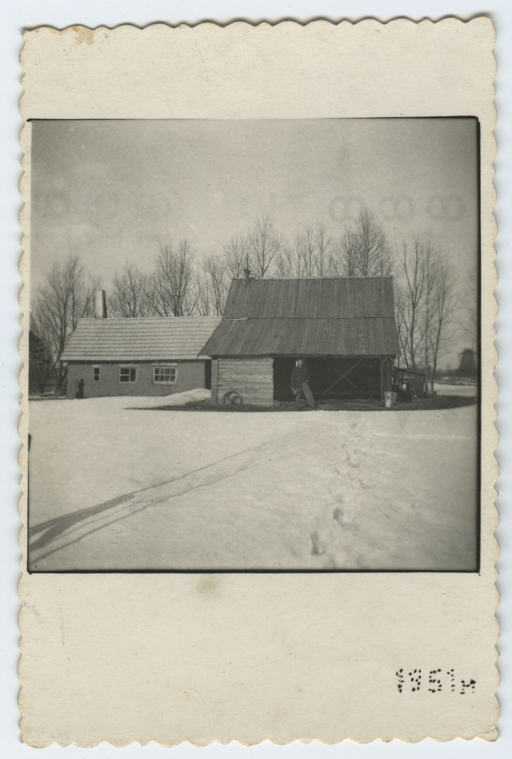 Nežinomas autorius, Gendvilų sodybos ūkiniai pastatai