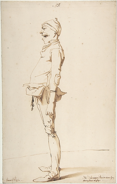 François André Vincent, Caricature of the Artist's Younger Brother Marie-Alexandre-François