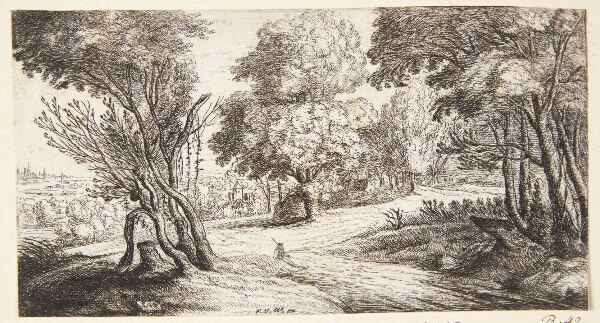 Lucas van Uden, Skovlandskab