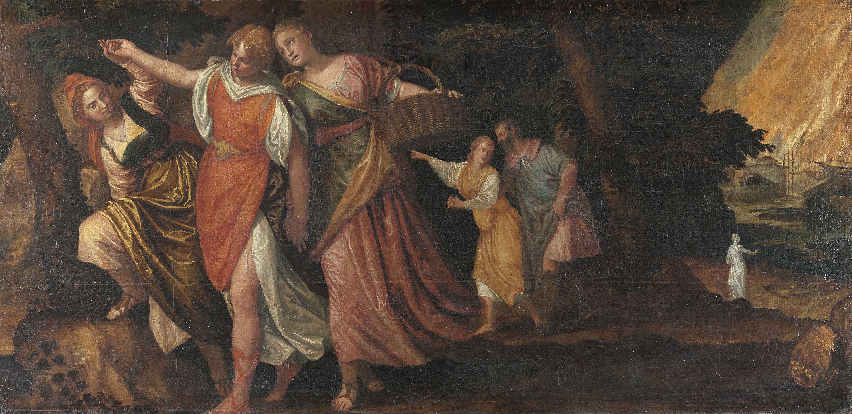 Paolo Veronese, Lot flees Sodom