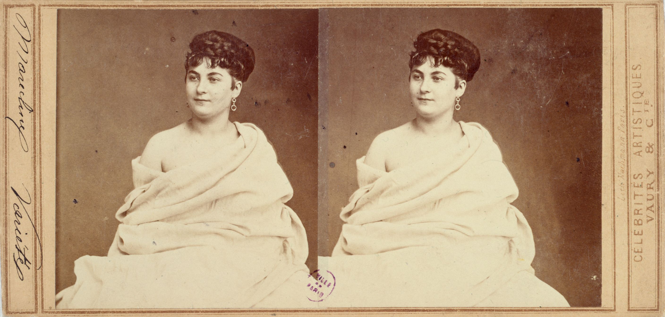 Vaury et Cie, Marceline, actrice aux Variétés