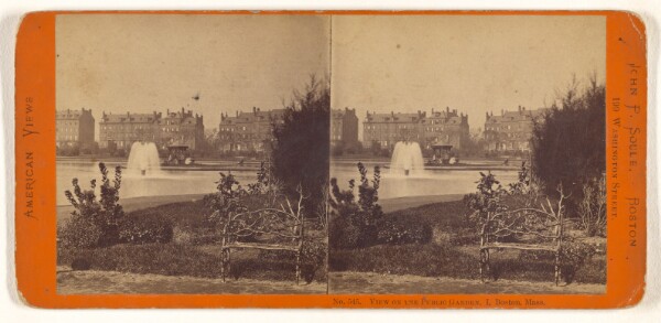 John P. Soule, View on the Public Garden, I, Boston, Mass.