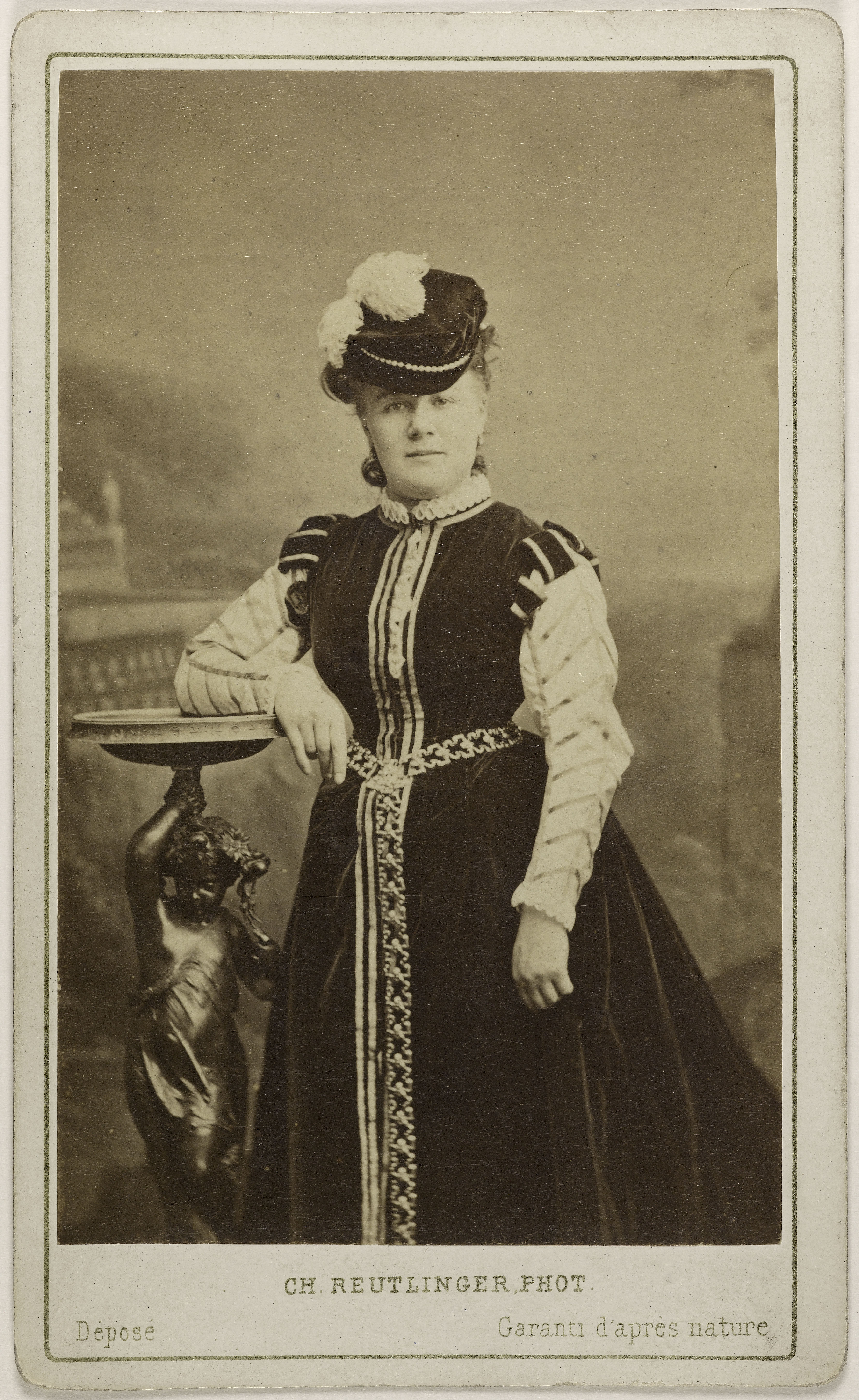 Charles Reutlinger, Portrait de Belony, (actrice)