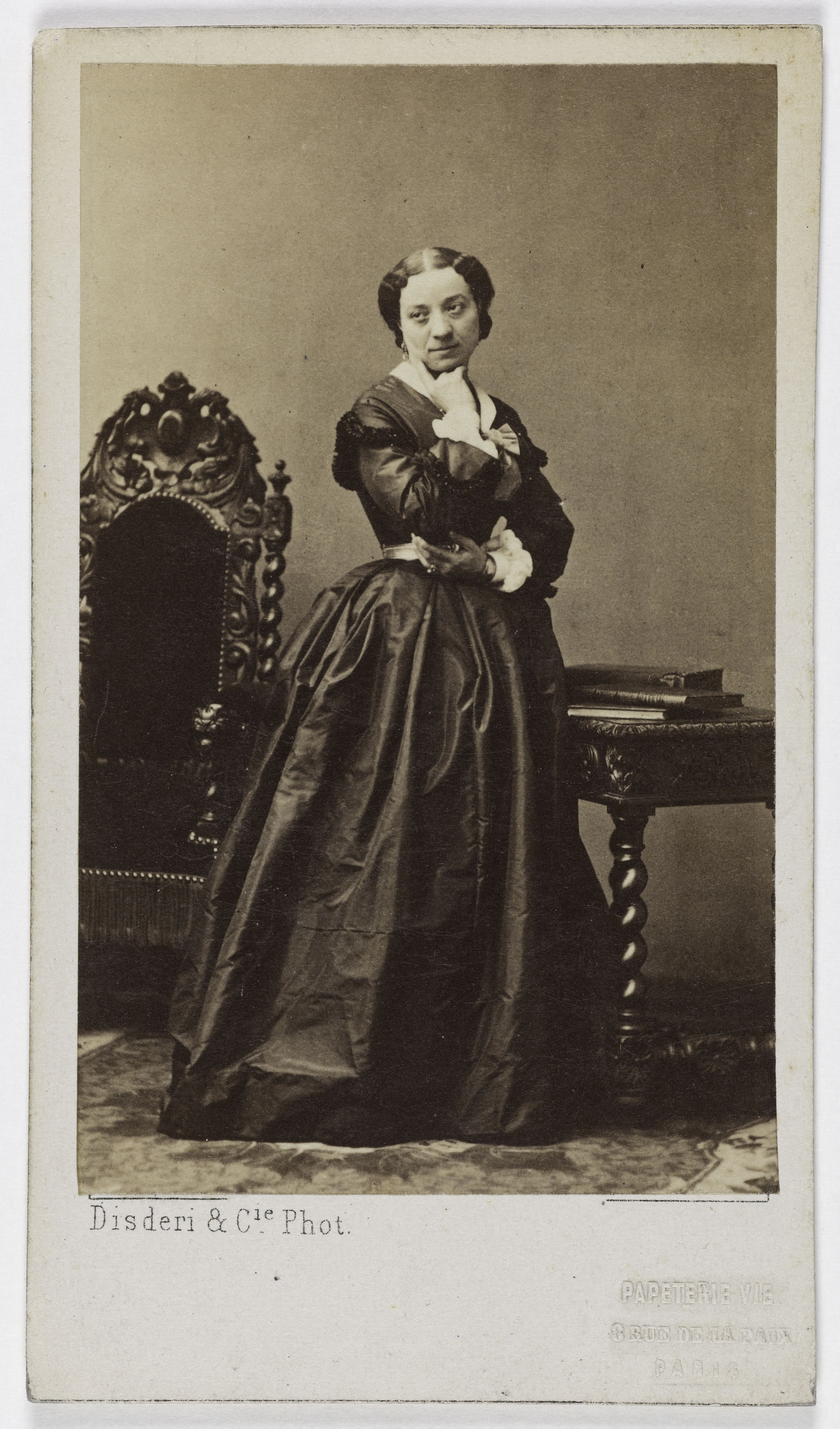 Disderi & Cie, Portrait de Duplessy (Virginie Duhamel, dite) (1829-1901), (actrice)