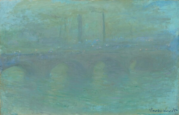 Claude Monet, Waterloo Bridge, London, at Dusk