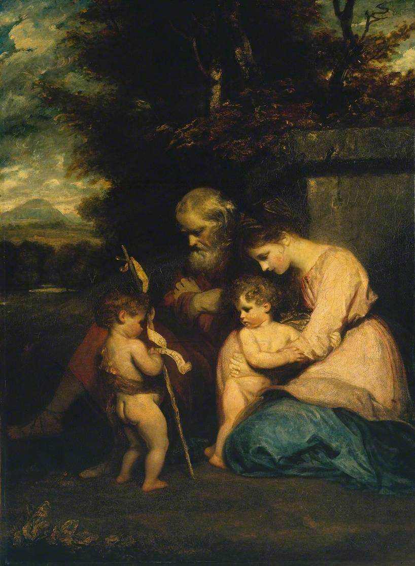 Joshua Reynolds, The Holy Family with the Infant St John